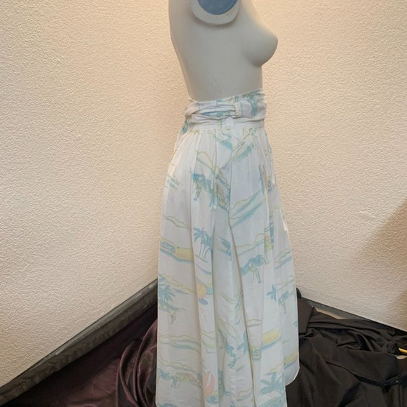 Ralph Lauren cotton wrap skirt size 8 adjustable excellent condition - Picture 5 of 12